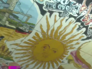 Costa Nueva: "Río arriba", el nuevo mural rosarino