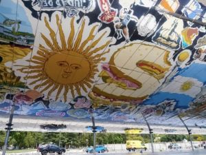 Costa Nueva en Rosario: el mural “El Aura” será cerrado por tramos para su etapa final de conservación