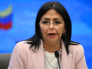 Delcy Rodríguez: “Si quieren petróleo, lo tienen que pagar”