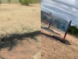 Vandalismo en el Club Regatas: incendiaron palapas en la playa