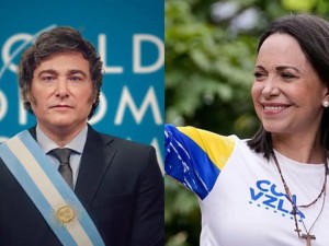 Javier Milei acompañará a María Corina Machado en la recepción del premio nobel de la paz