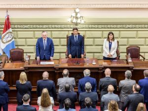 Pullaro realizó la apertura de las sesiones ordinarias de la legislatura santafesina