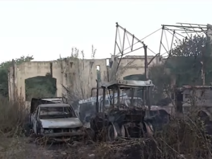 Incendio de grandes proporciones en el predio de la estación Sorrento