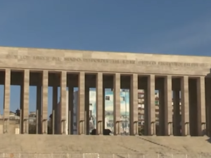 Se frenaron las obras en el Monumento a la Bandera por falta de aportes de Nación