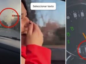 Se filmaron manejando a 180 km/h y desataron repudio en redes