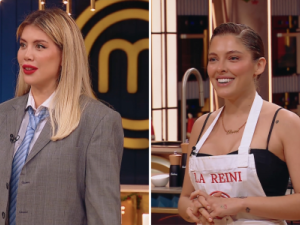 Wanda Nara sorprendió a la Reini con una propuesta inesperada en plena gala navideña de MasterChef Celebrity