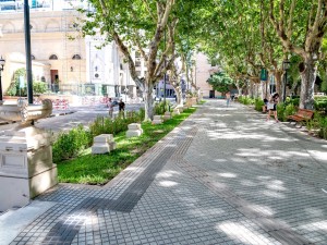 Este domingo se inaugura la renovada plaza 25 de Mayo