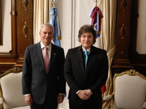 El presidente Javier Milei recibió al presidente electo de Chile, José Antonio Kast