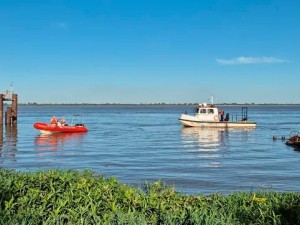 Hallaron el cuerpo del adolescente que desapareció en el río de Puerto San Martín
