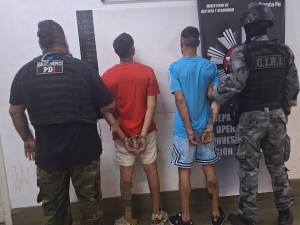 Capturaron a un prófugo por evasión y aprehendieron a dos personas por tenencia de drogas