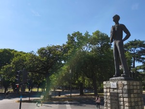 Rosario bajo el sol: un sábado de calor y humedad