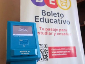 Comenzó a regir el Boleto Educativo en toda la provincia