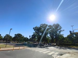 Sábado de sol y calor ideal para disfrutar en Rosario