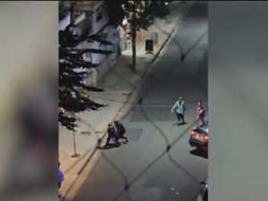 Violenta pelea entre trapitos en barrio Martin