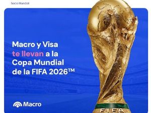 Banco Macro y Visa te llevan a la copa mundial de la Fifa 2026™
