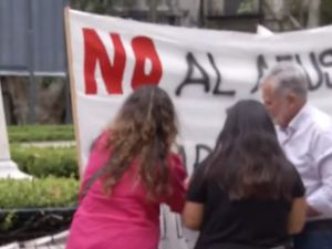 Movilización en Rosario por el incumplimiento de la Ley de Emergencia en Discapacidad