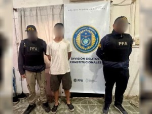 Joven detenido por amenazar de muerte a Javier Milei