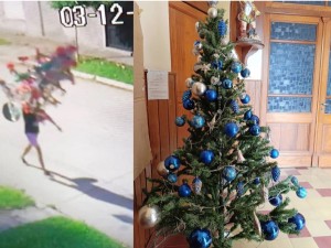 Robaron el árbol navideño de una iglesia del cordón industrial
