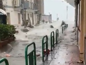 Alerta en Sicilia: el ciclón Harry provoca marejadas y evacuaciones en el sur de Italia