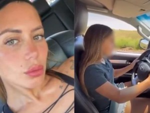 Suspendieron la licencia de conducir de Valeria Aquino, madre de la hija del “Polaco”