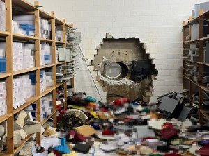 Millonario robo en Alemania: ladrones perforaron la bóveda de un banco y se llevaron 30 millones de euros